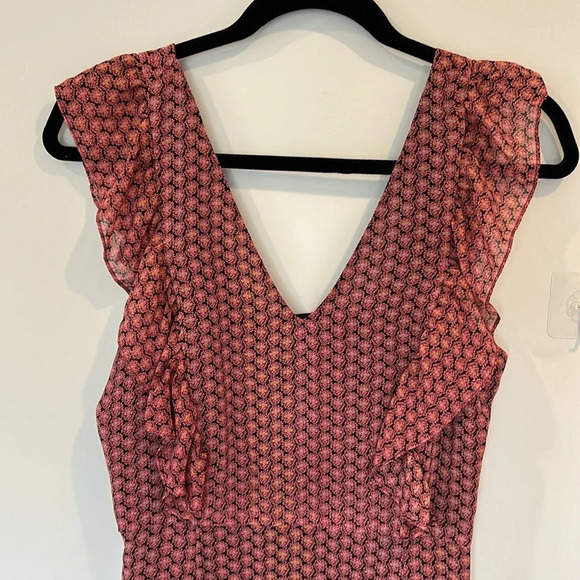 LoveShackFancy Alanis  Ruffle Tiered Mini Dress - Picture 6 of 13